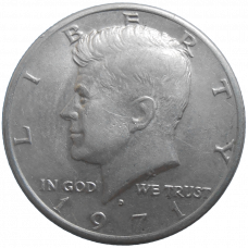 USA Half Dollar 1971 D