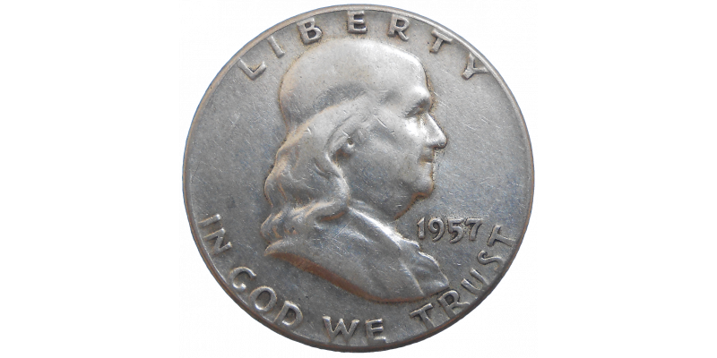 USA Half Dollar 1957