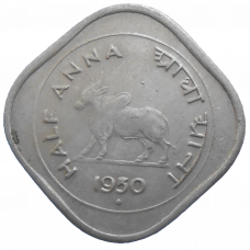 India half Anna 1950