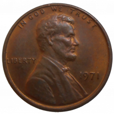 USA One Cent 1971