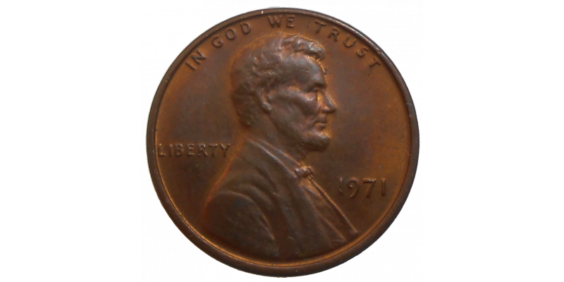 USA One Cent 1971