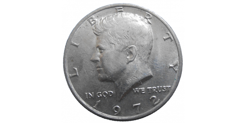 USA Half Dollar 1972