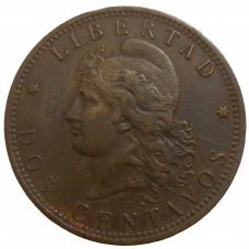 Argentína 2 Centavos 1894