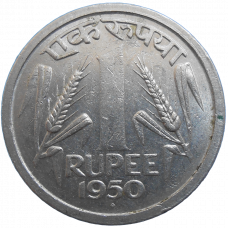 India 1 Rupee 1950