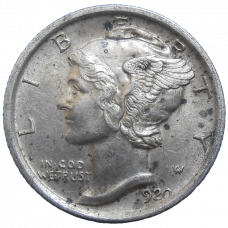 USA One Dime 1920