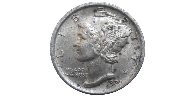 USA One Dime 1920