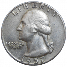 USA Quarter Dollar 1957 D
