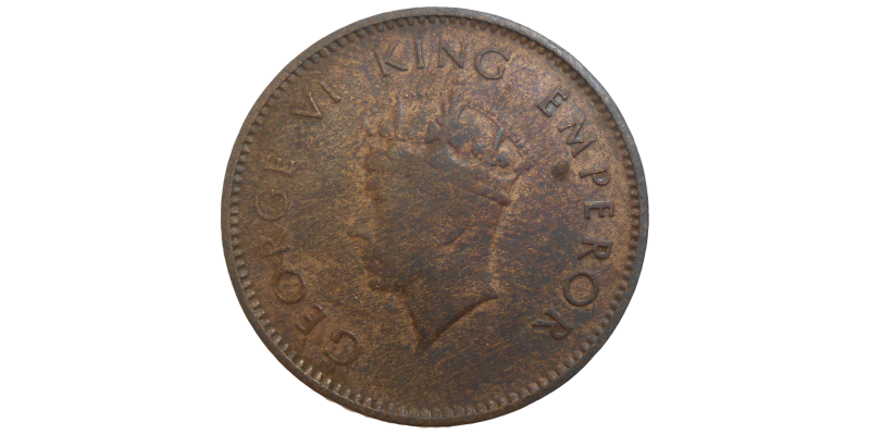 India 1/4 Anna 1938