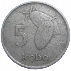 Nigéria 5 Kobo 1974