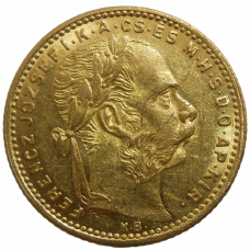 František Jozef I. 8 zlatník 1886 KB