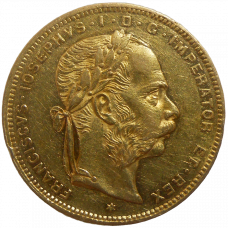 František Jozef I. 8 zlatník 1878 bz