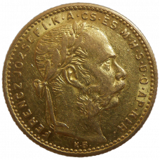 František Jozef I. 8 zlatník 1888 KB