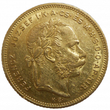 František Jozef I. 8 zlatník 1879 KB