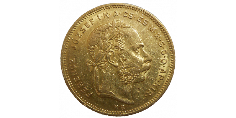 František Jozef I. 8 zlatník 1879 KB