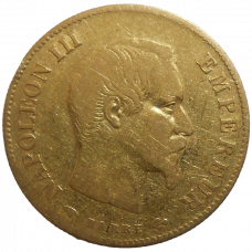 Francúzsko 10 Frank 1859 A