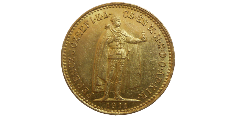 František Jozef I. 10 Koruna 1911 KB