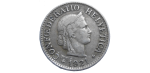 Švajčiarsko 10 Rappen 1921