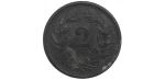 Švajčiarsko 2 Rappen 1944