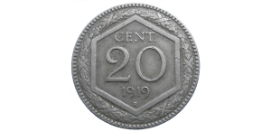 Taliansko 20 Centesimi 1919