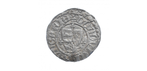 Ľudovít I. Veľký svätoladislavský denár P