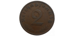 Nemecko 2 Pfennig 1939 J