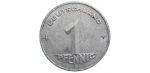 Nemecko 1 Pfennig 1952 E