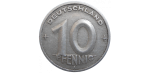 Nemecko 10 Pfennig 1949 A