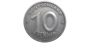 Nemecko 10 Pfennig 1949 A