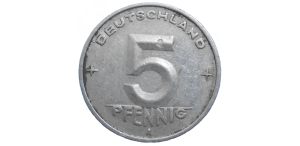 Nemecko 5 Pfennig 1950 A