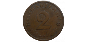 Nemecko 2 Pfennig 1936 A