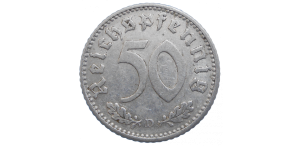 Nemecko 50 Pfennig 1935 D