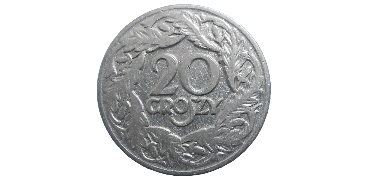 Poľsko 20 Groszy 1923 Poľsko 20 Groszy 1923