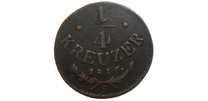 František II. 1/4 grajciar 1816 S