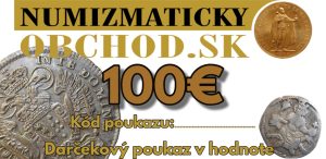 Darčekový poukaz 100 €