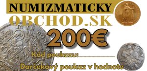 Darčekový poukaz 200 €