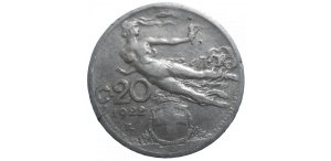 Taliansko 20 Centesimi 1922