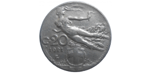 Taliansko 20 Centesimi 1921