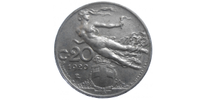 Taliansko 20 Centesimi 1920