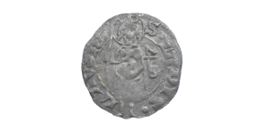 Ľudovít I. Veľký svätoladislavský denár FB