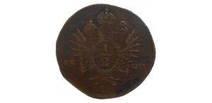 František II. 1/2 grajciar 1800 C