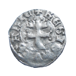 Ľudovít I. Veľký saracénsky denár