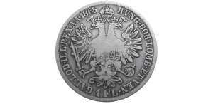 František Jozef I. 1 zlatník 1865 E