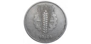 Nemecko 10 Pfennig 1949 A