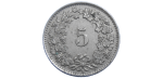Švajčiarsko 5 Rappen 1921