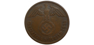 Nemecko 2 Pfennig 1936 A