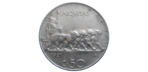 Taliansko 50 Centesimi 1921