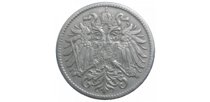 František Jozef I. 10 Heller 1916 bz