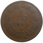 František Jozef I. 4 grajciar 1864 B