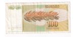 Juhoslávia 100 Dinara 1990