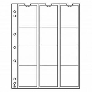 Náhradné listy na mince NUMIS 44 mm